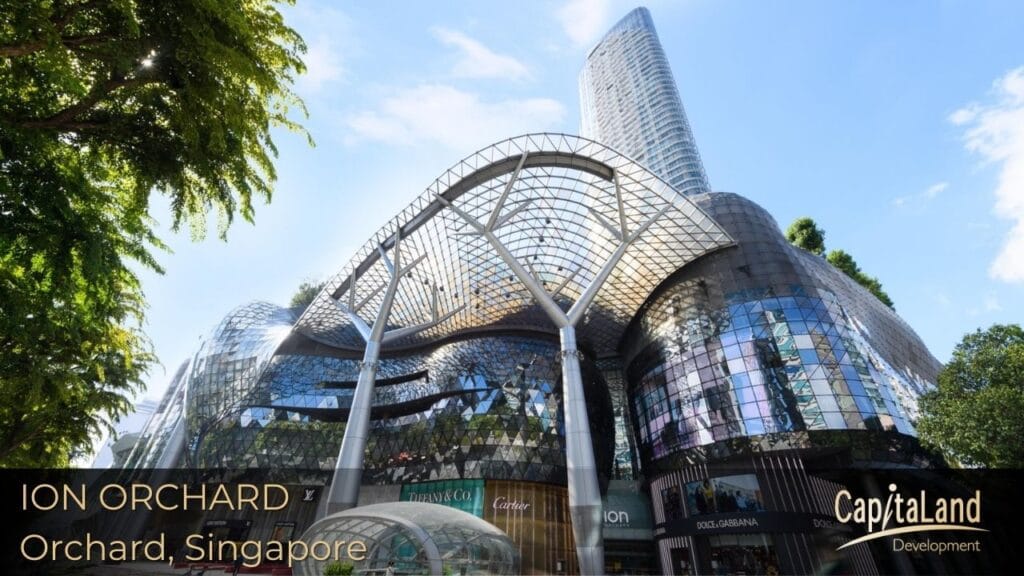 ION Orchard là trung tâm thương mại cao cấp do captialand phát triển tại Singapore.