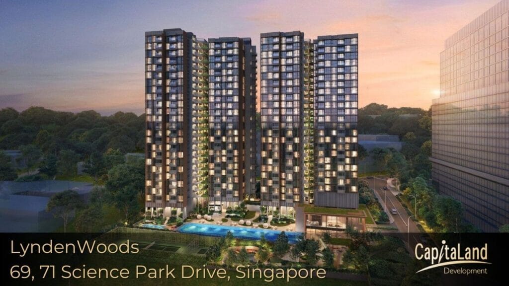 LyndenWoods là dự án nhà ở tọa lạc trong khu Science Park, Singapore do capitaland triển khai.